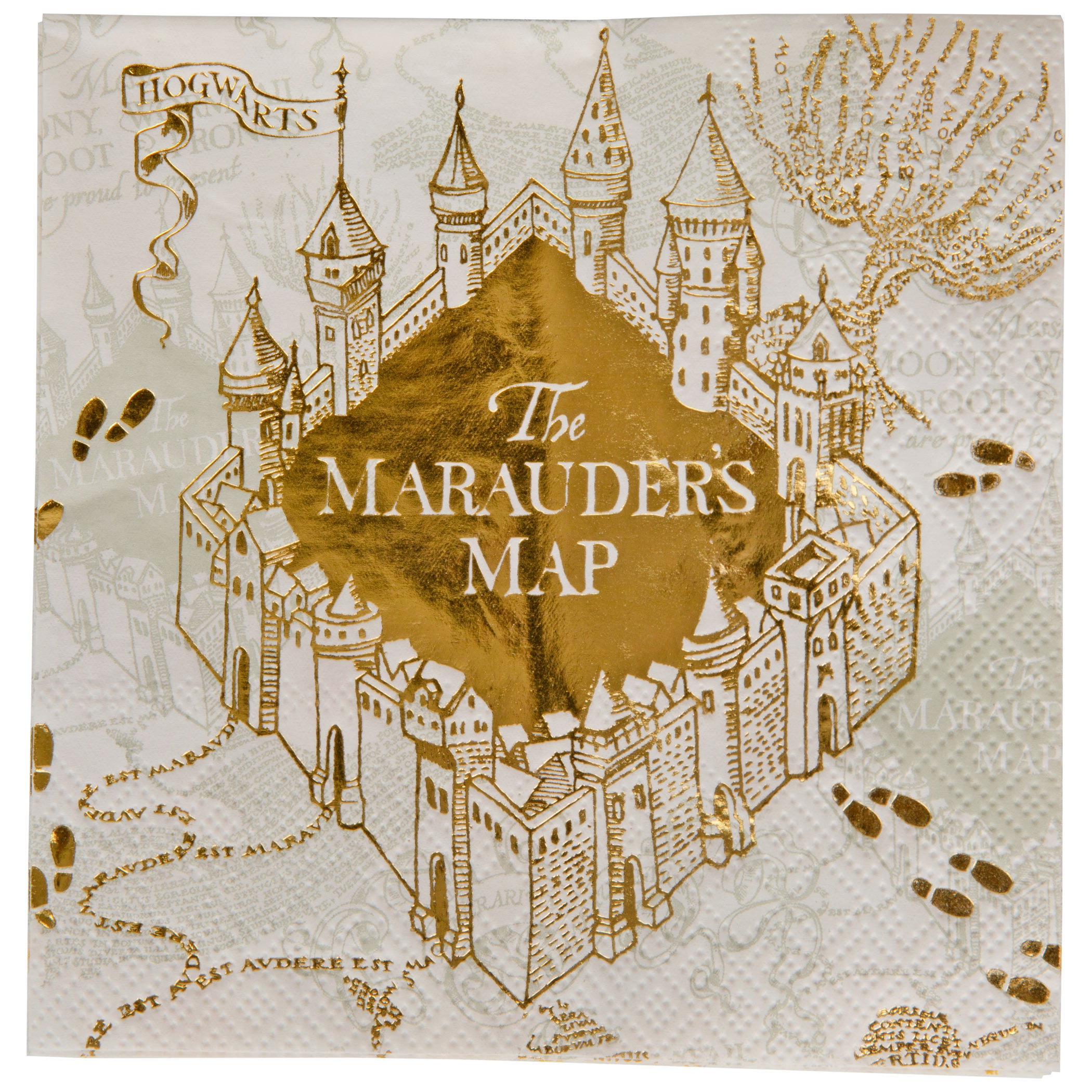 Harry Potter Mischief Managed 10 in Napkins 40 Ct